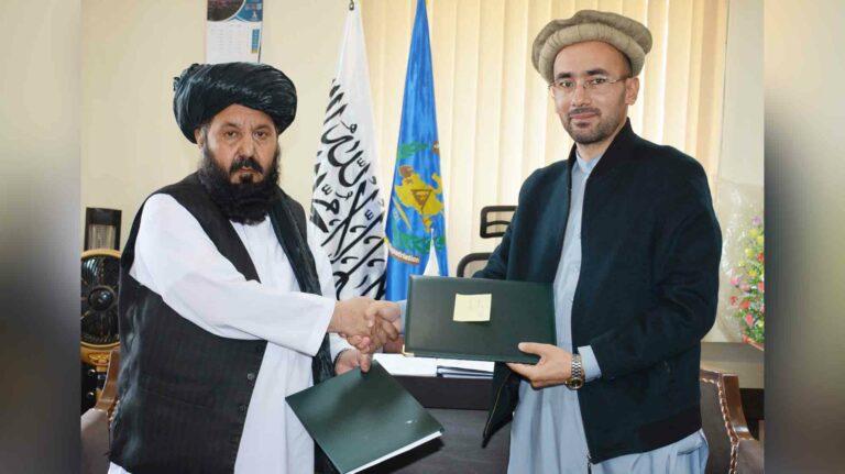 وزارت امور مهاجرین با یک موسسه تفاهمنامۀ همکاری را امضاء کرد