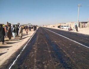 Road project costing 14m afghanis begins in Helmand