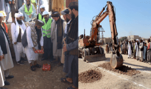 کار دو پروژۀ عمرانی در هرات و سرپل آغاز شد