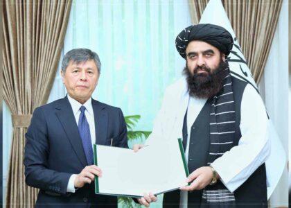 New Uzbek envoy presents credentials to Muttaqi