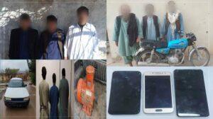 9-suspected robbers detained in Herat