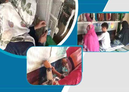 Low wage discourages Baghlan carpet weavers