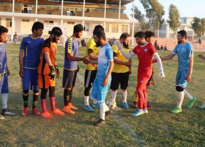 Football premier league kicks off in Uruzgan