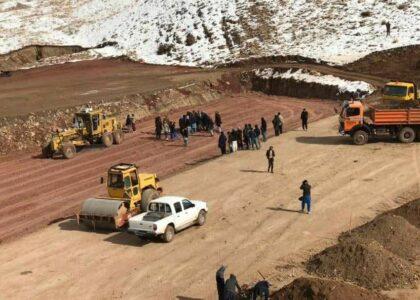 Ghazni’s Malistan residents launch work on dam at own cost