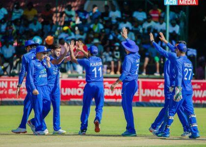 Zimbabwe down Afghanistan in first T20