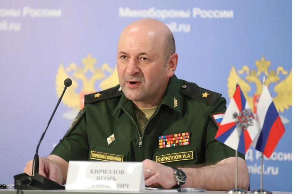 Head of Russian nuke protection forces killed in blast