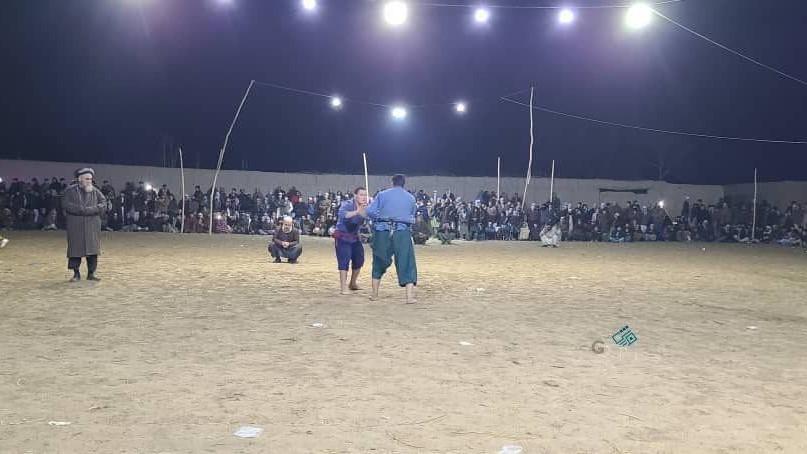 Kurash wrestling event held in Kunduz