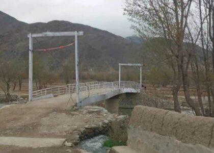Khinjan’s residents build road, brigde on self-help basis