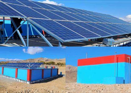 2 water supply projects completed in Uruzgan’s Chori district