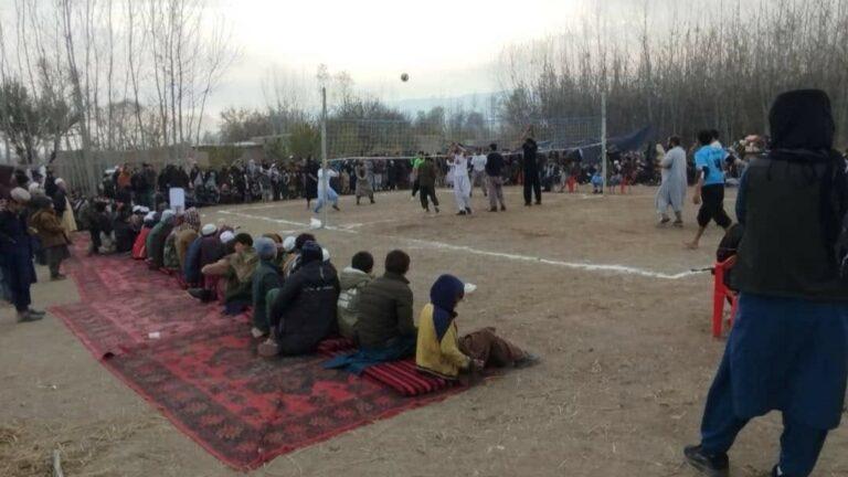 Volleyball tournament concludes in Kunduz