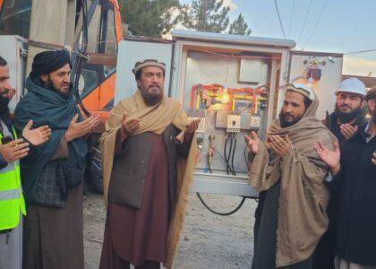 برق ۲۰۰ خانواده در پنجشیر تأمین شد