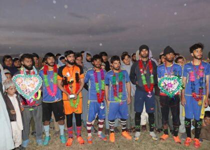 Month-long football tournament ends in Uruzgan