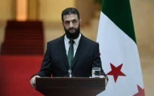 احمد شرع رئیس‌ حکومت موقت سوریه شد