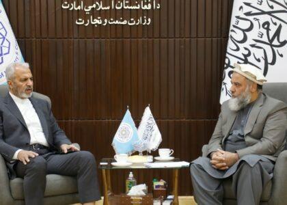 Kabul, Tehran discuss removal of trade barriers