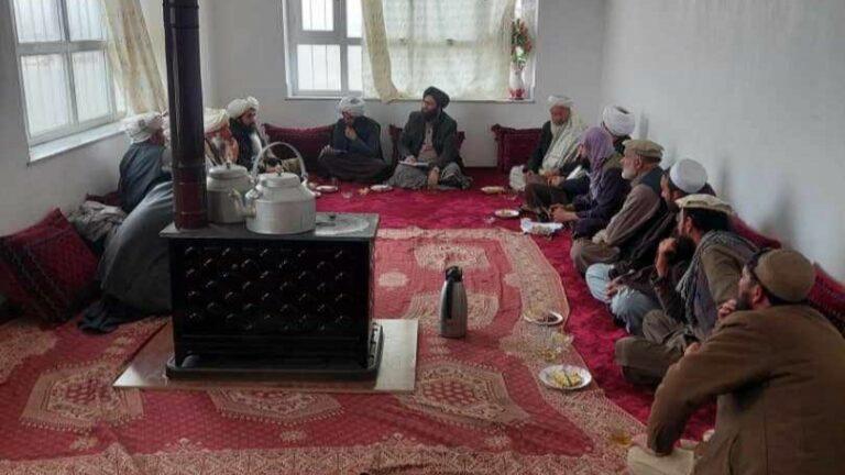 میدان‌وردګو کې د دوو دښمنو کورنيو ترمنځ روغه وشوه