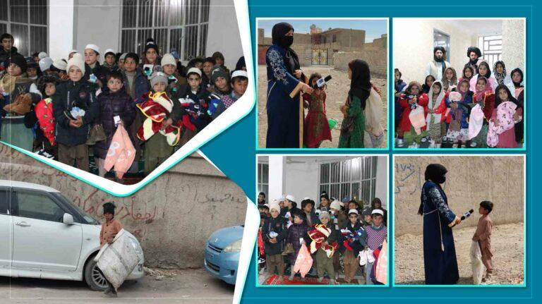 Child scavengers in Nimroz demand govt support