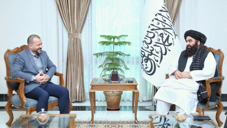 Muttaqi, Ünal talk economic, diplomatic relationships