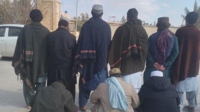 15 alleged human traffickers detained in Nimroz
