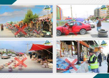 Kabul residents want barriers removed from footpaths