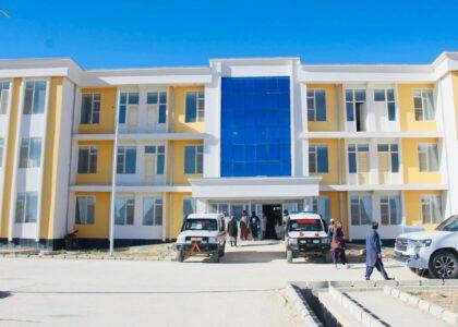 $300,000 hospital built in Zabul’s capital