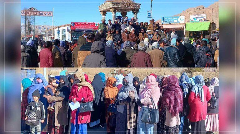 Bamyan rally rebukes ICC’s request for IEA leaders arrest