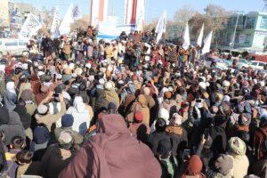 Ghazni residents rally against ICC’s arrest warrant for IEA leaders