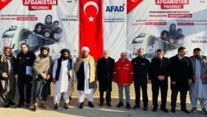 724 tonnes of Turkish humanitarian aid reaches Herat