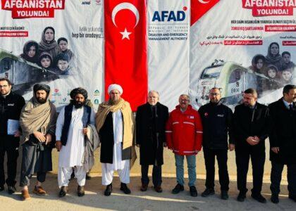 724 tonnes of Turkish humanitarian aid reaches Herat