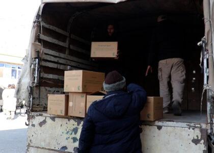 عربستان سعودی ۱۰۰ تنُ خرما به افغانستان کمک کرد