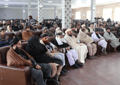 غزني کې د دوحې تړون پنځمې کالیزې په مناسبت مشاعره وشوه