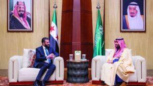 احمد شرع د سعودي عربستان له ولیعهد سره د بشري او اقتصادي همکاریو په اړه خبرې کړې