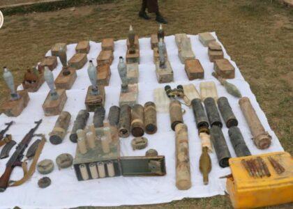 Numerous weapons, ammunition seized in Takhar