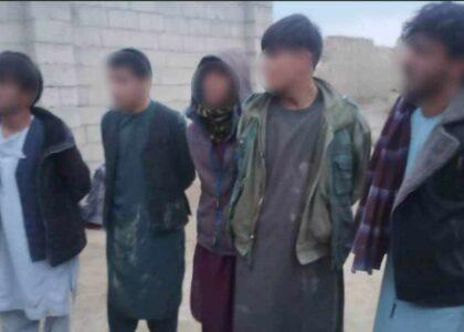 5-member gang of robbers busted in Ghazni City