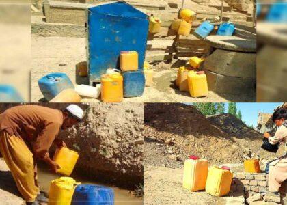 Plummeting underground water in Bamyan fuels concerns