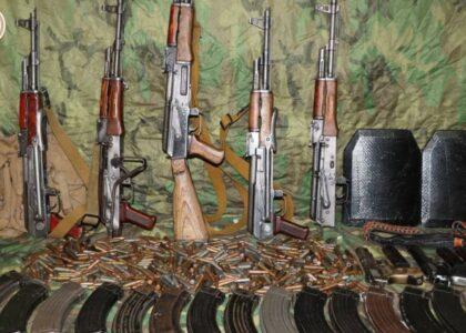 Some weapons, ammunitions seized in Kabul