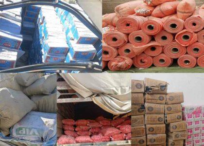 هفتۀ گذشته بیش از ۵۷ هزار کیلوگرام اموال قاچاقی در گمرک‌های کشور ضبط شده‌است