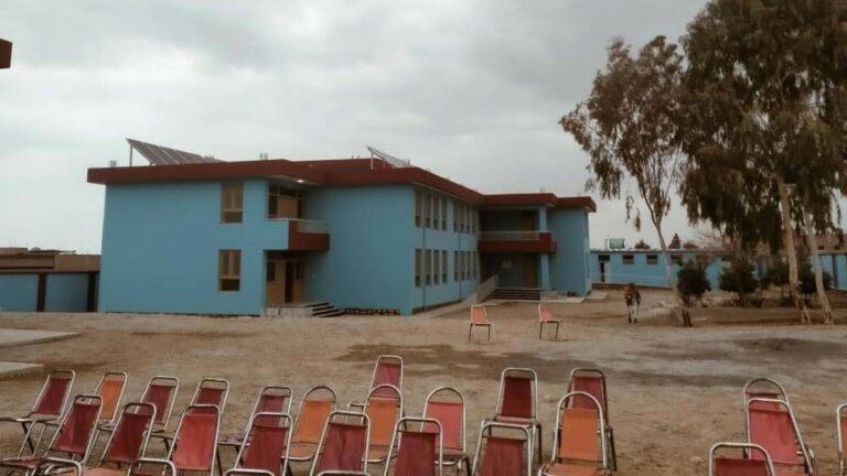 دو تعمیر برای یک مکتب در ننگرهار ساخته شد