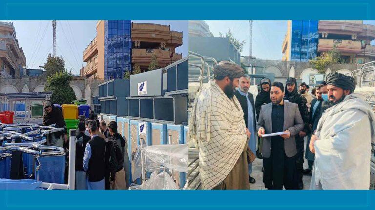 به ۶۰ مرکز صحی در ننگرهار وسایل طبی و غیرطبی توزیع شد