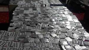 3 people arrested, 3,400 Tablin tablets seized in Paktia