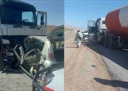 7 of a family die, 3 injured in Zabul collision