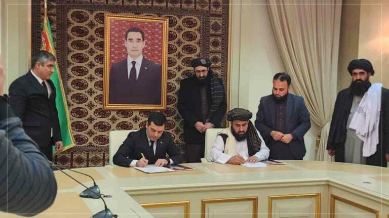 د کابل او عشق‌اباد ترمنځ د اوسپنې پټلۍ پراختیا برخه کې دوه هوکړه‌لیکونه لاسلیک شول