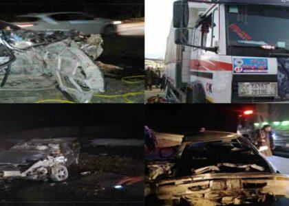 10 people wounded in Wardak, Ghazni accidents