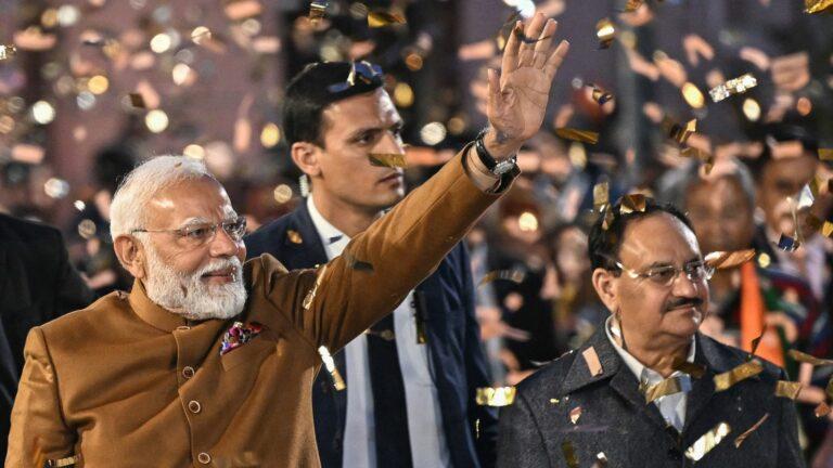 After 27 years, Modi’s party wins polls in Delhi