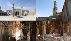 70 percent repair work of Herat Grand Mosque completed