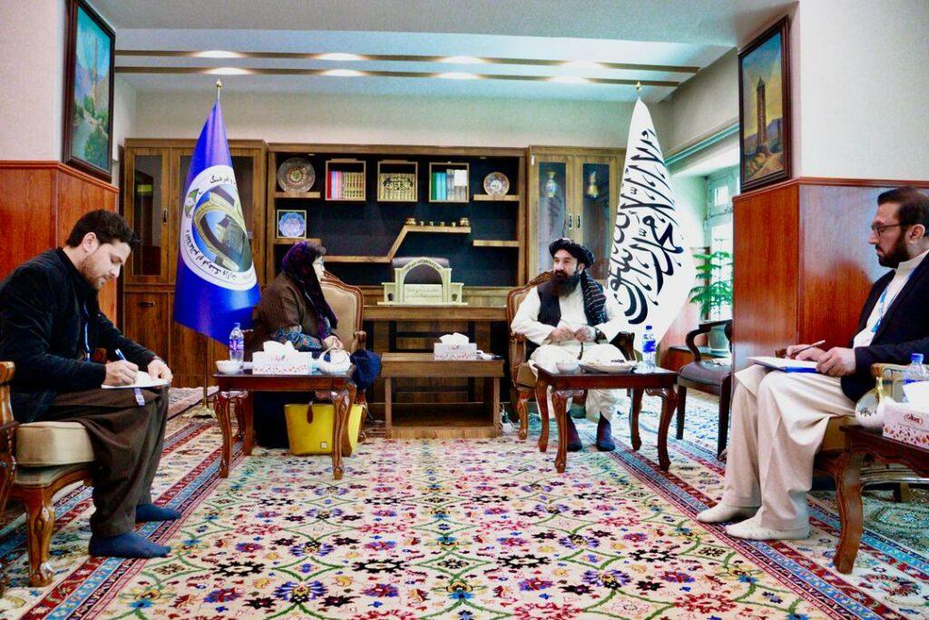 د یوناما مشرې افغانستان کې د فرهنګي میراثونو ساتنې برخه کې د همکارۍ ډاډ ورکړی