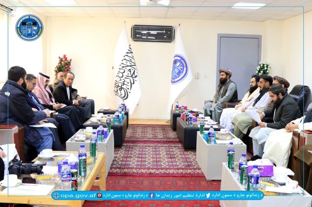 د اندونیزیا سفیر د زندانونو چارو له ادارې سره په بېلابېلو برخو کې د همکارۍ ژمنه وکړه