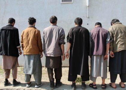 Parwan police arrest gang involved in murder, theft