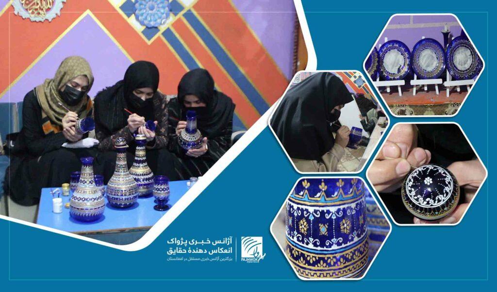 میناتوری در هرات؛ هنر کهنی که شماری از زنان برای زنده‌ نگهداشتن آن می‌کوشند