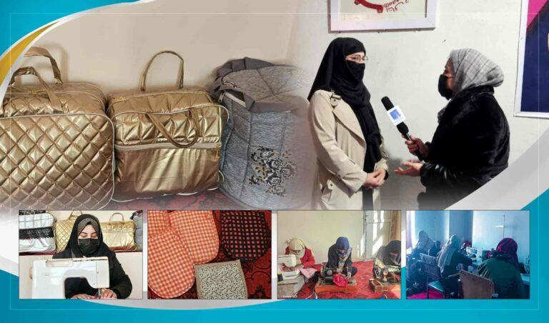 د پژواک له راپور وروسته په جوزجان کې د خیاطۍ له یوې کارخونې ملاتړ