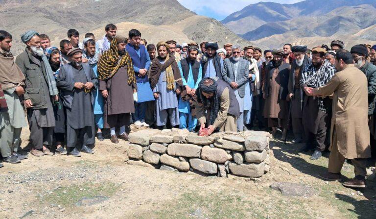 بغلان کې د اوبو رسولو د ۱۶ شبکو جوړولو چارې پیل شوې